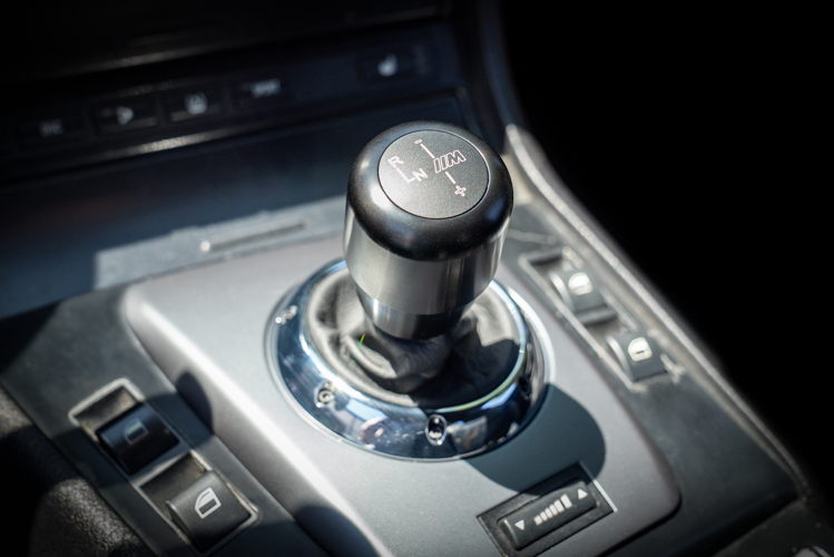 Garagistic BMW SMG Transmission Shift Knob and Emblem - E46-Shifter Accessories-grip-drift-Yes! Black Delrin-Garagistic-bmw