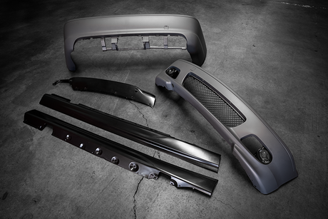 E46 Non-M ZHP MTech 2 Complete Body Kit - 2 Door Coupe/Convertible, 4 Door Sedan-Exterior Body Parts-grip-drift-2 Door-Garagistic-bmw