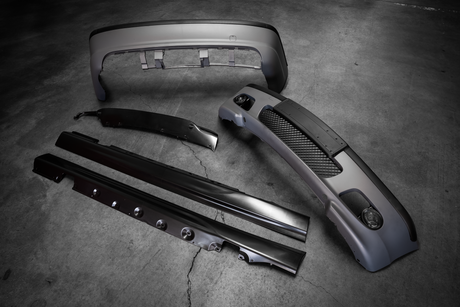 E46 Non-M ZHP MTech 2 Complete Body Kit - 2 Door Coupe/Convertible, 4 Door Sedan-Exterior Body Parts-grip-drift-4 Door-Garagistic-bmw