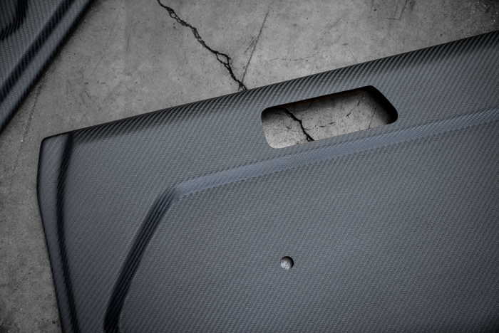 Garagistic Mercedes 190E W201 Carbon Fiber Door Card/Panels-Interior Parts-grip-drift-Garagistic-bmw