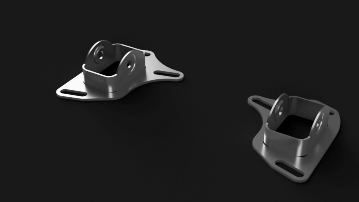 E36, E46, Z4 High Adjustment Trailing Arm Toe Brackets