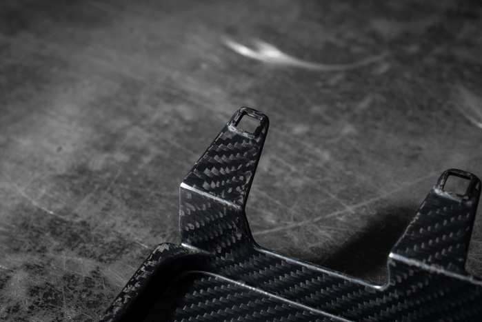 E30 Fog Light Deletes - Carbon Fiber 51711979322 / 51711979321