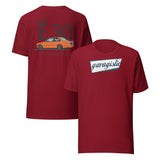 Orange E30 T-Shirt-Merch and Apparel-grip-drift-Cardinal-XS-Garagistic-bmw