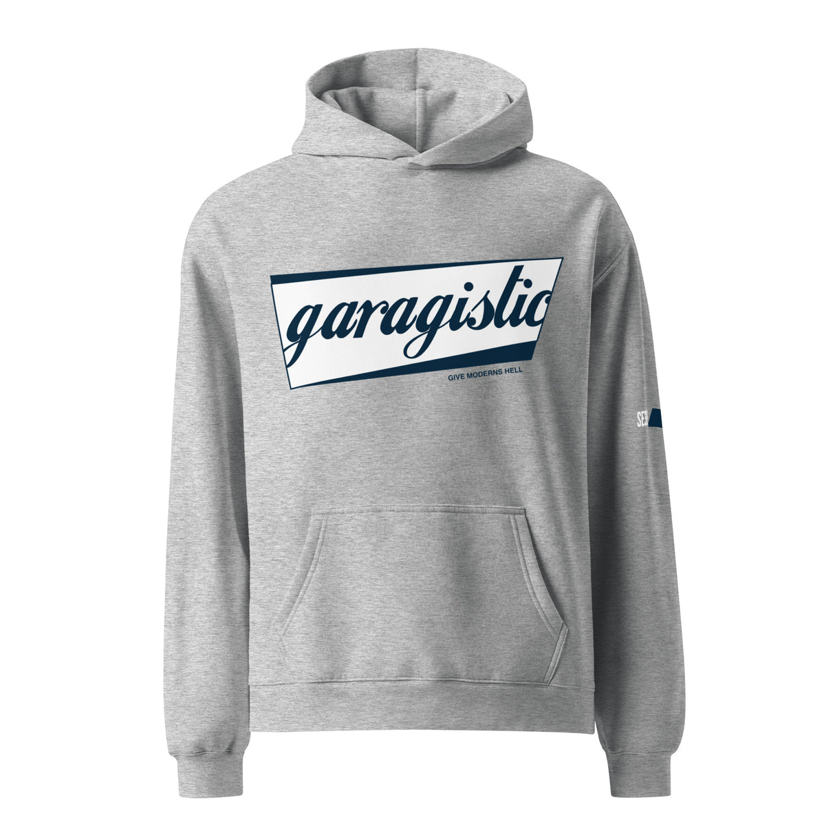 Garagistic SE30 Oversized Hoodie-Merch and Apparel-grip-drift-Athletic Heather-S-Garagistic-bmw
