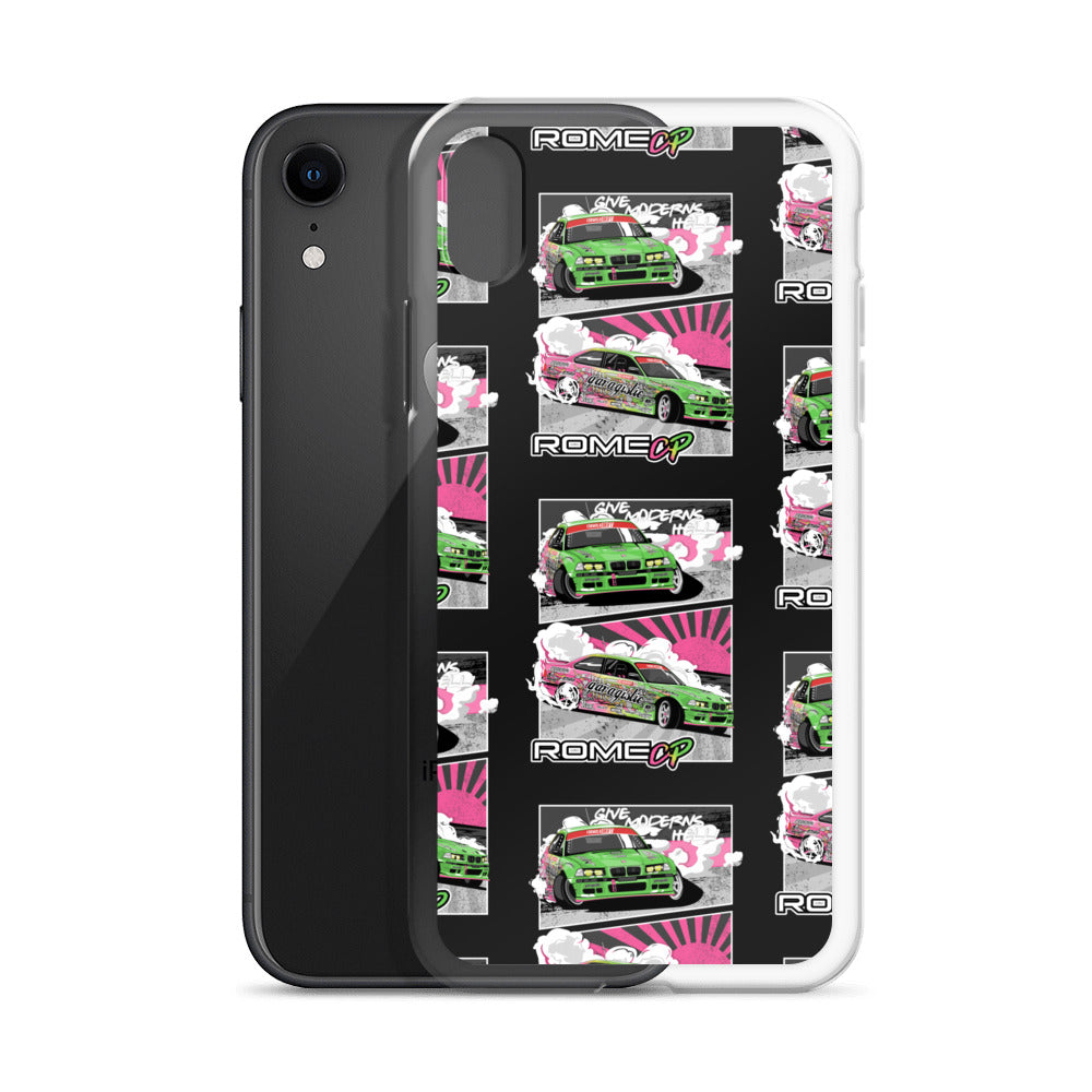 Rome "Rising Sun" Clear Case for iPhone®-Merch and Apparel-grip-drift-iPhone 11-Garagistic-bmw