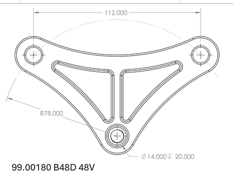 B48 or B58 A/C Delete Pulley