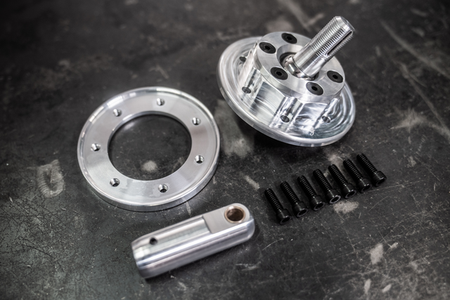 Chassis Shifter Base Assembly-Shifters-grip-drift-Bare-Garagistic-bmw