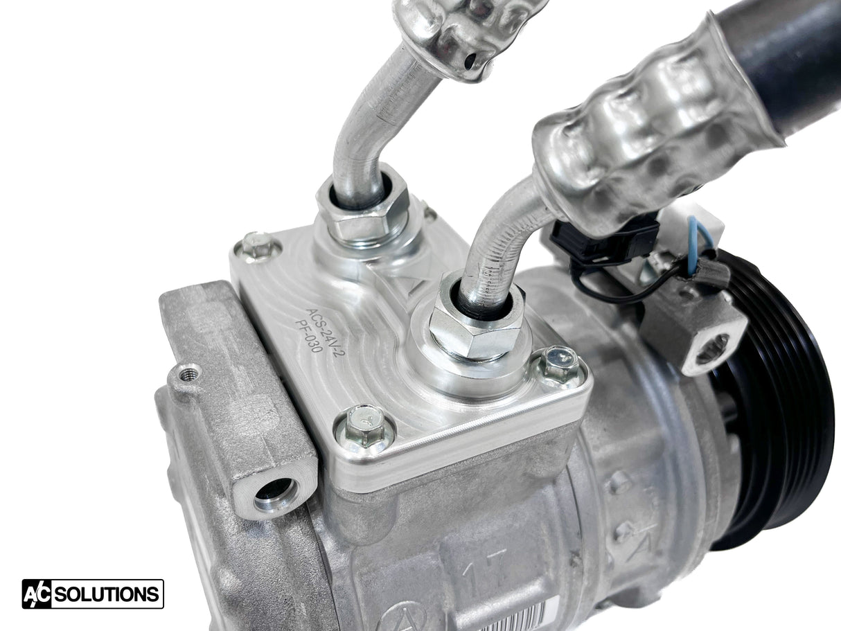 BMW E30 24V Swap A/C Solutions R134 Conversion Kit (M50, M52, S50, S52, S54, M54)