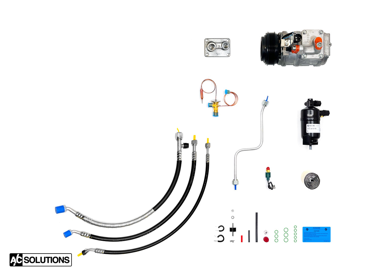 BMW E28 24V Swap A/C Solutions Conversion Kit (M50, M52, S50, S52, S54, M54)