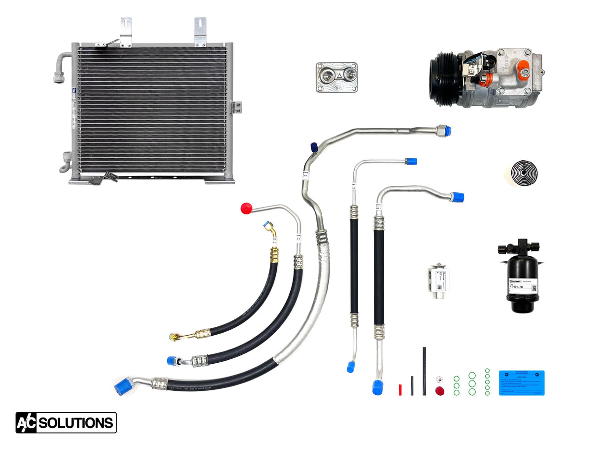 BMW E30 24V Swap A/C Solutions R134 Conversion Kit (M50, M52, S50, S52, S54, M54)