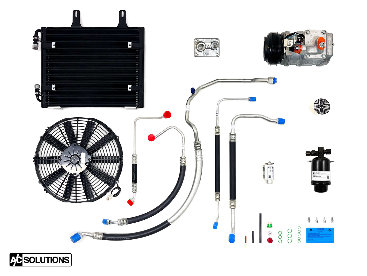 BMW E30 24V Swap A/C Solutions R134 Conversion Kit (M50, M52, S50, S52, S54, M54)