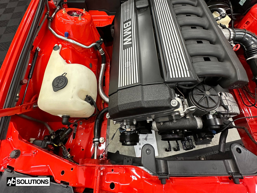 BMW E30 24V Swap A/C Solutions R134 Conversion Kit (M50, M52, S50, S52 ...
