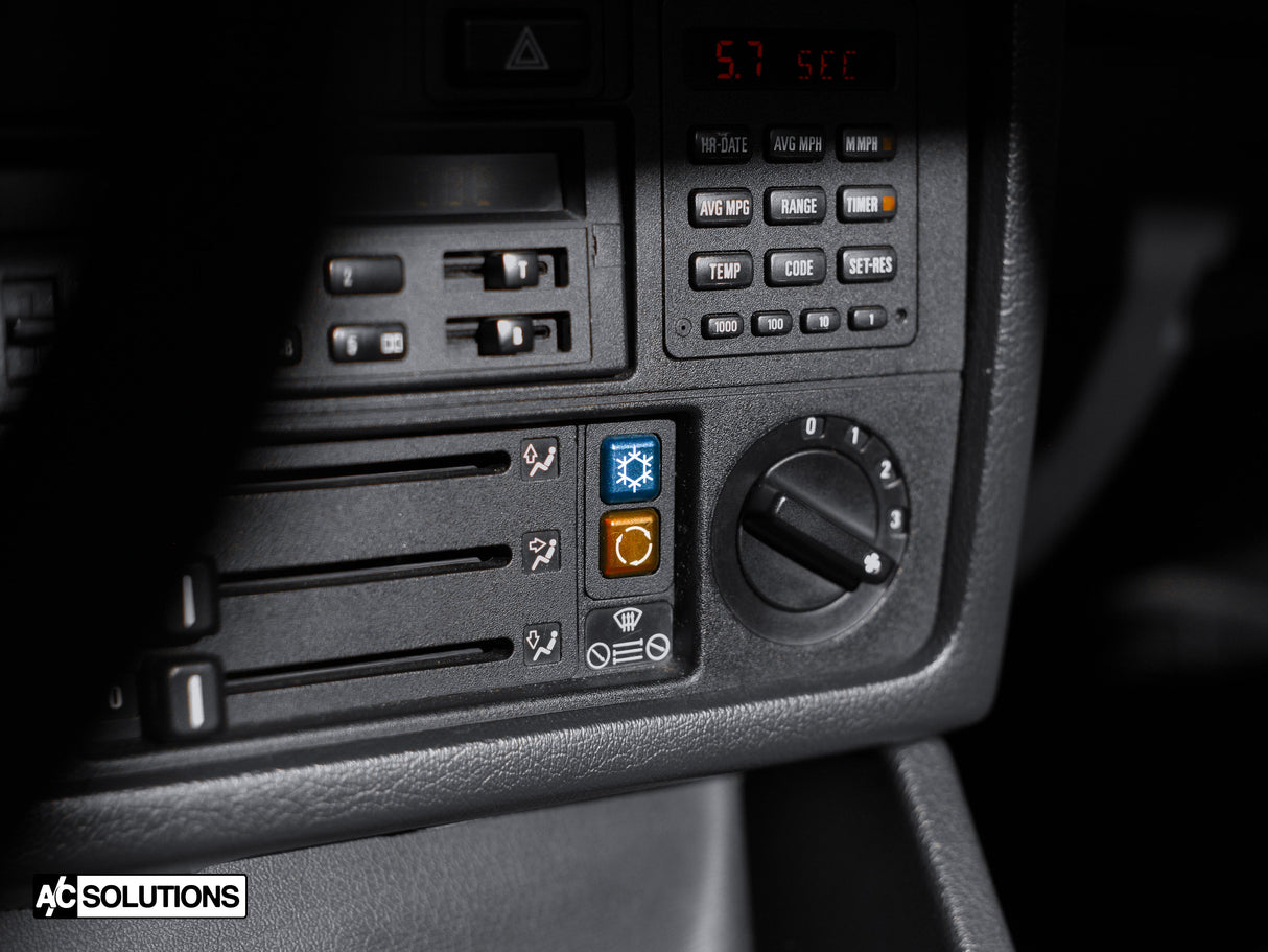 BMW E30 24V Swap A/C Solutions R134 Conversion Kit (M50, M52, S50, S52, S54, M54)