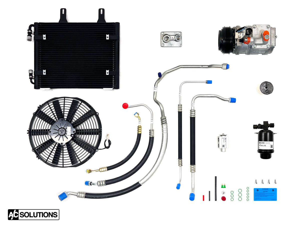 BMW E30 24V Swap A/C Solutions R134 Conversion Kit (M50, M52, S50, S52, S54, M54)