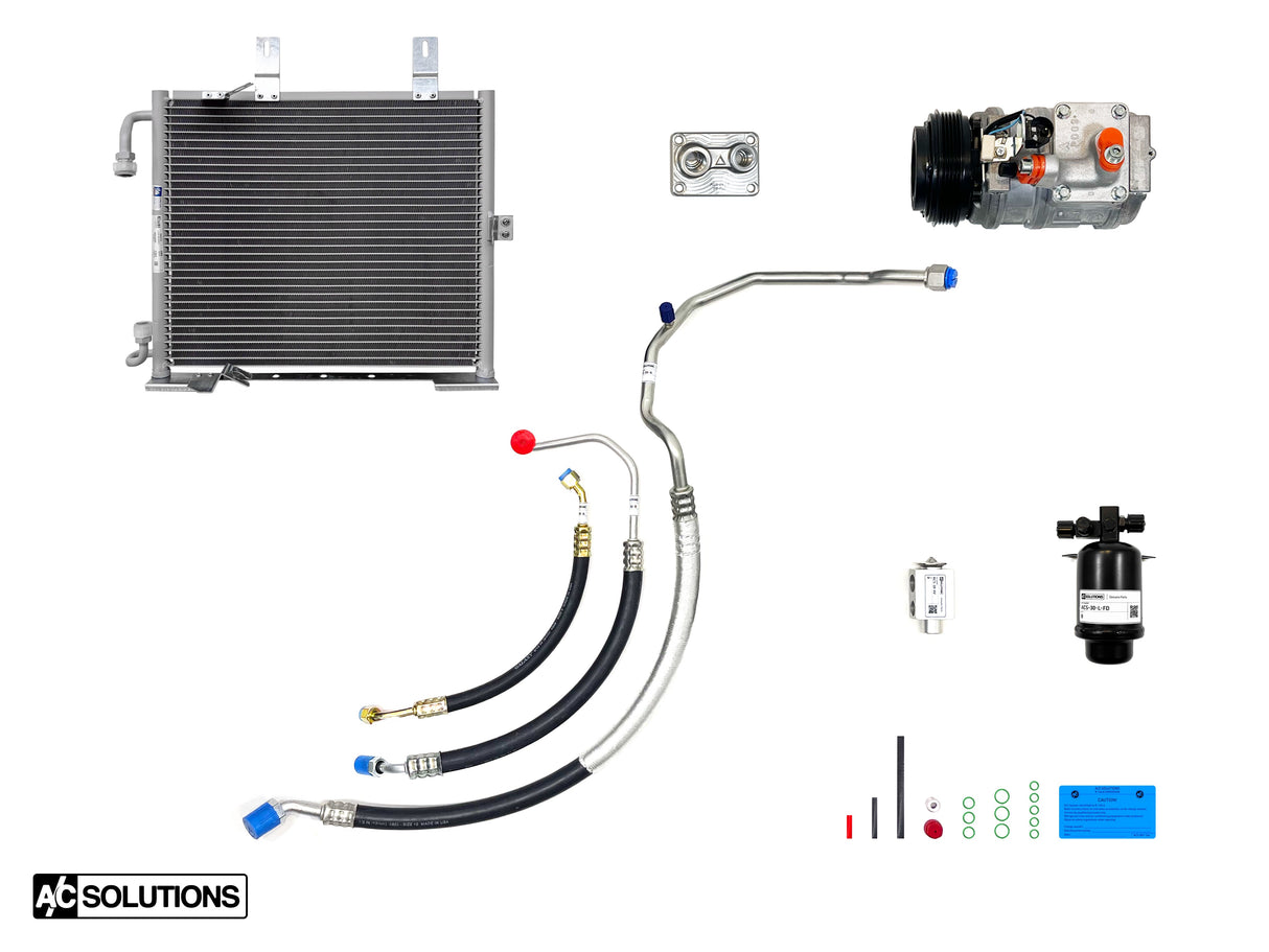 BMW E30 24V Swap A/C Solutions R134 Conversion Kit (M50, M52, S50, S52, S54, M54)