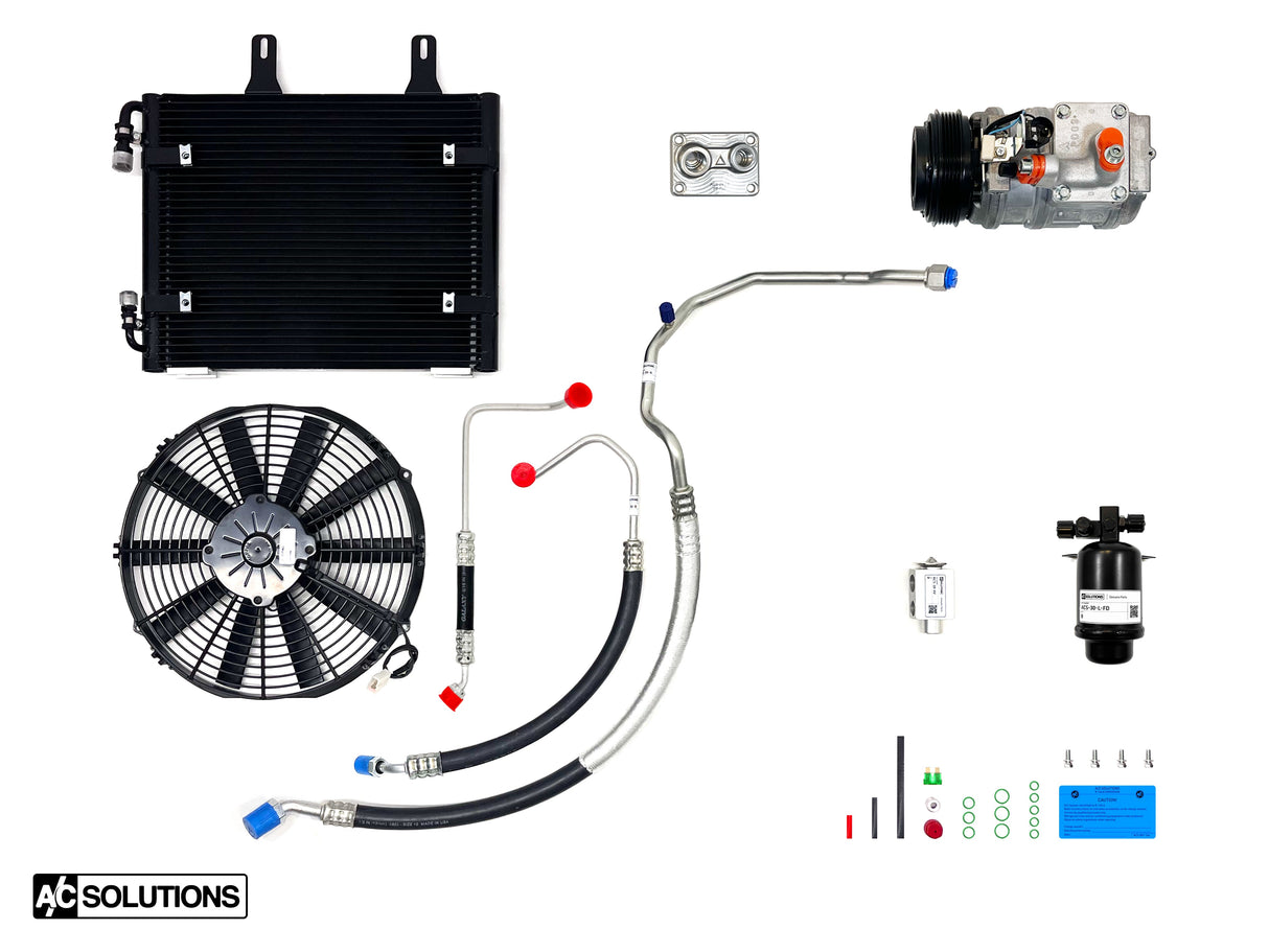BMW E30 24V Swap A/C Solutions R134 Conversion Kit (M50, M52, S50, S52, S54, M54)