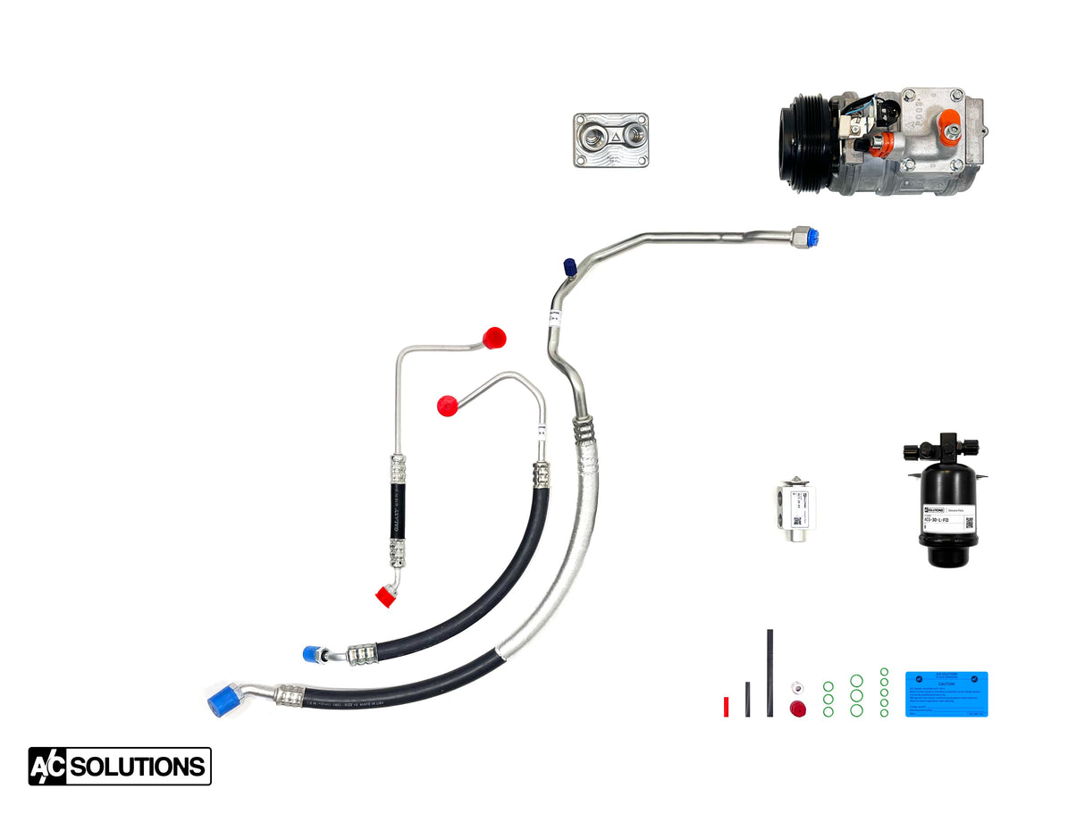 BMW E30 24V Swap A/C Solutions R134 Conversion Kit (M50, M52, S50, S52, S54, M54)