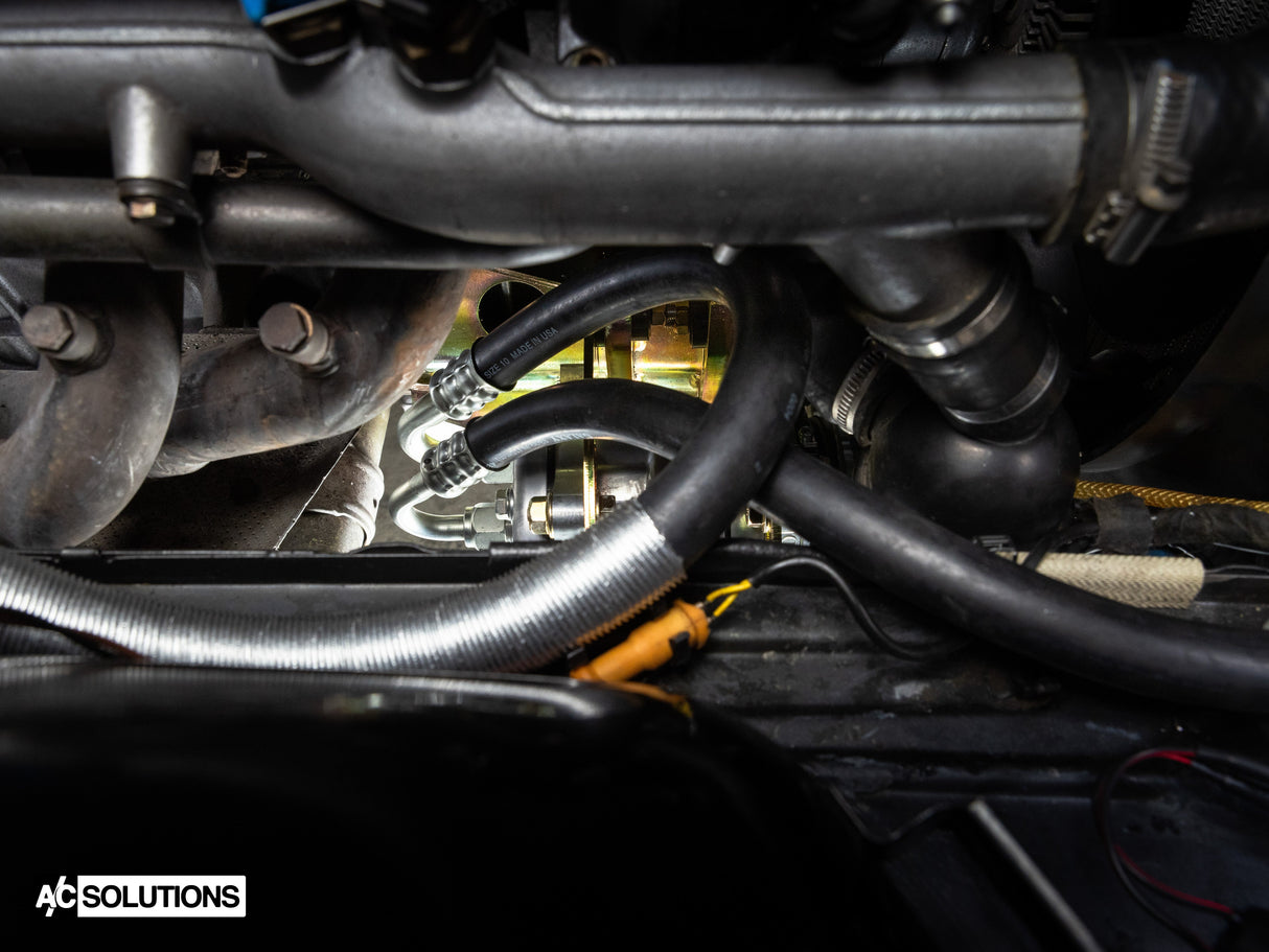 BMW E30 A/C Solutions Sanden Conversion Line Set