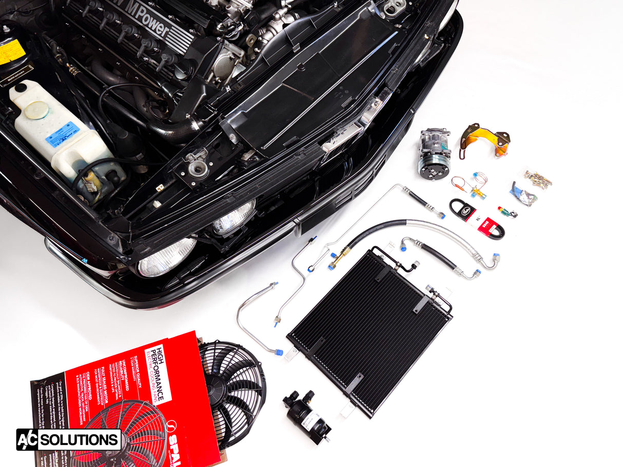 BMW E28 Complete A/C Solutions Conversion Kit (528e, 533i, 535i, M5)