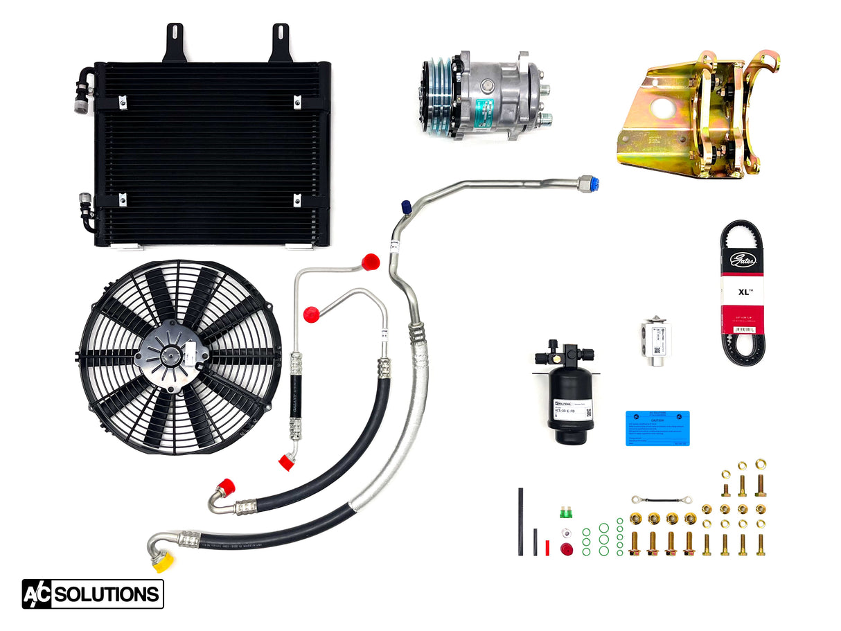 BMW E30 Complete A/C Solutions Conversion Kit (325i, 325e, 325ix, 320is, M3)