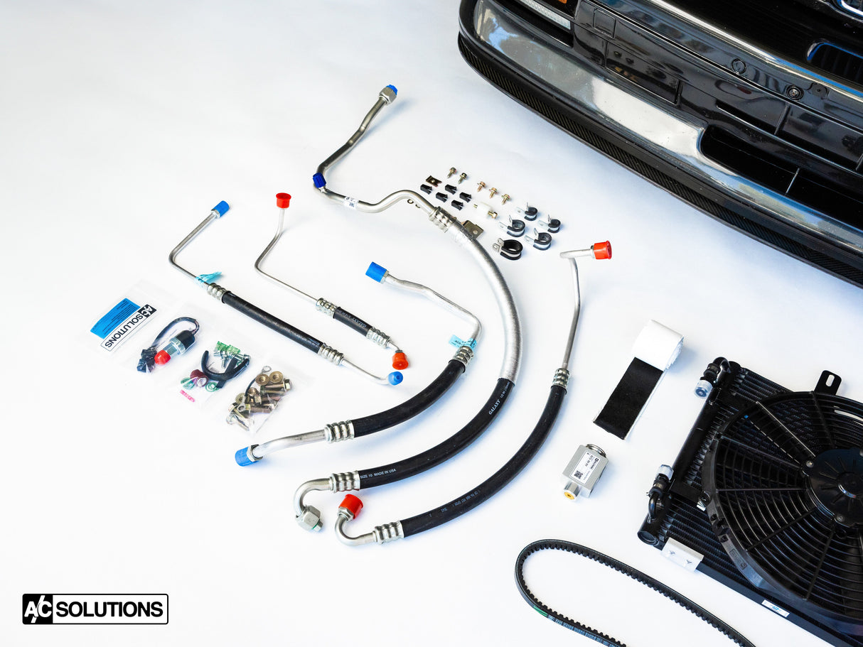 BMW E30 Complete A/C Solutions Conversion Kit (325i, 325e, 325ix, 320is, M3)