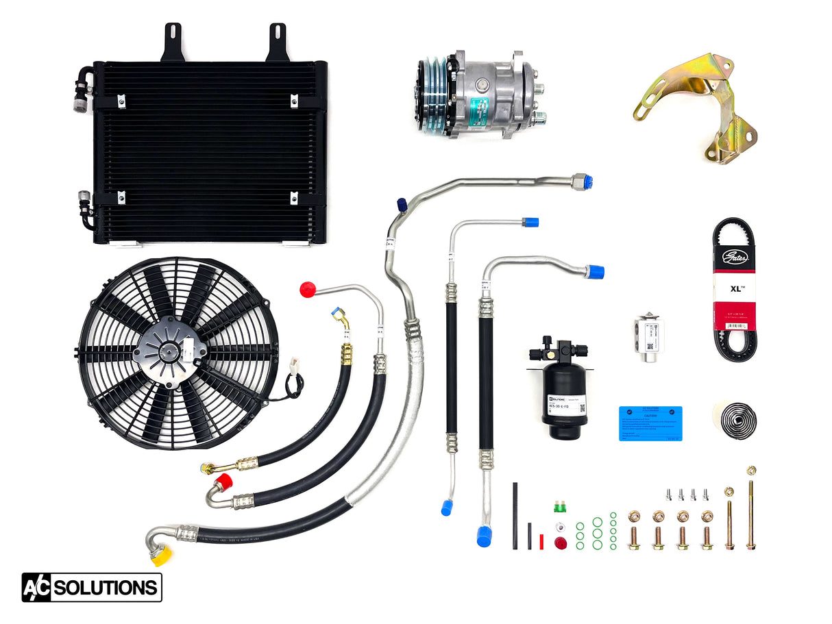 BMW E30 Complete A/C Solutions Conversion Kit (325i, 325e, 325ix, 320is, M3)