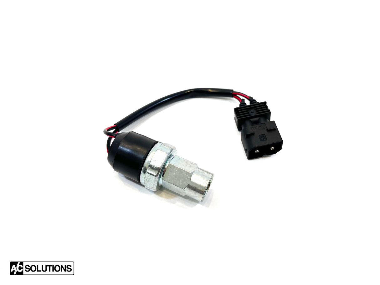 BMW E30 A/C Solutions R134a Safety Pressure Switch (Black) (64538390971)
