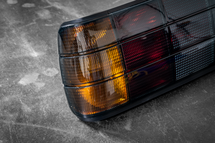 BMW E30 Late Model Smoked MHW Style Tail Lights - K1006