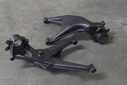BMW E30 Reinforced Rear Trailing Arms-Reinforcements-Black-I will supply my core upfront-Garagistic 1200