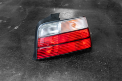 1992-1999 E36 Sedan Euro Red/Clear Tail Lights - 63211393431, 63211393432