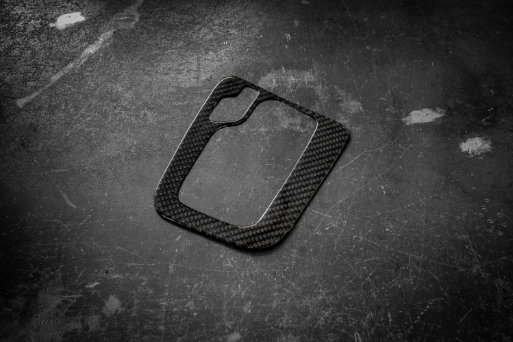 BMW E46 Carbon Fiber Automatic Transmission Trim-Interior Parts-Non-Garagistic Vendor-No - Don't Add Matching Carbon Dash Trim-No - Don't Add Carbon Steering Wheel Trim-No - Don't Add Carbon Door Trim?-Garagistic
