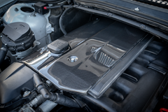 BMW E46 M54 Carbon Fuel Rail Cover - 13531707404