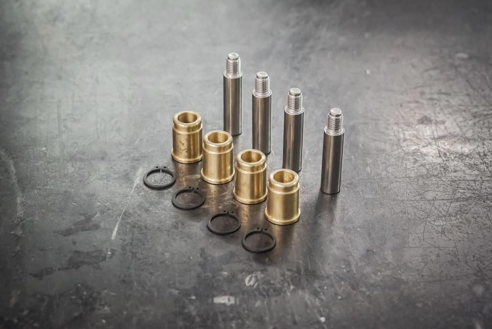 Brass Brake ATE Caliper Guide Bushing Set - E30, E36, E46, E92-Steel parts-Add ATE slider pins-Garagistic
