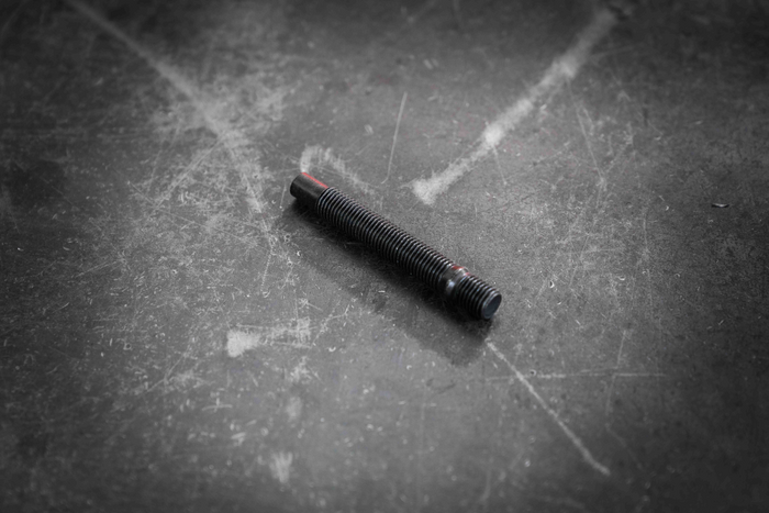 Single Replacement BMW / Mercedes / Supra Wheel Studs - M12x1.5 and M14x1.25-Wheel Studs and Nuts-grip-drift-M12x1.5-90MM-Garagistic-bmw