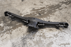 E24 and E28 Adjustable Rear Subframe Conversion-Steel parts-Black-I will supply my core upfront-Garagistic