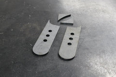 E30 6 Speed Transmission Extension Brackets - M60, S54, and M50 compatible-Steel parts-Garagistic