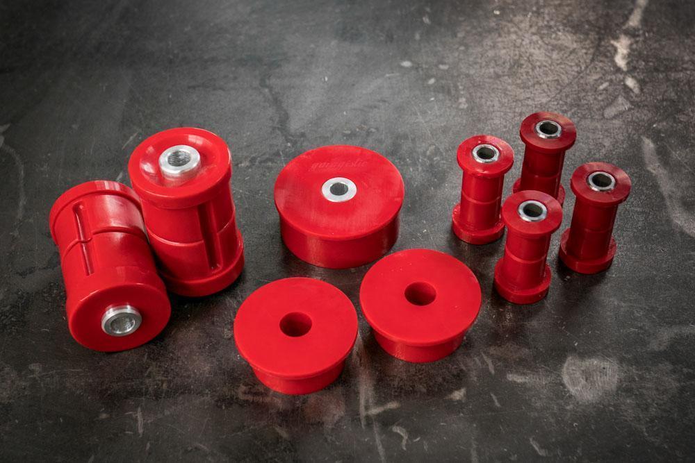 E30 Complete Bushing Kit - Poly and Delrin-Complete Bushing Kit-80A-Standard-Centered-Garagistic