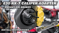 E30 RX7 Big Brake Conversion Brake Rotors-Steel parts-Garagistic