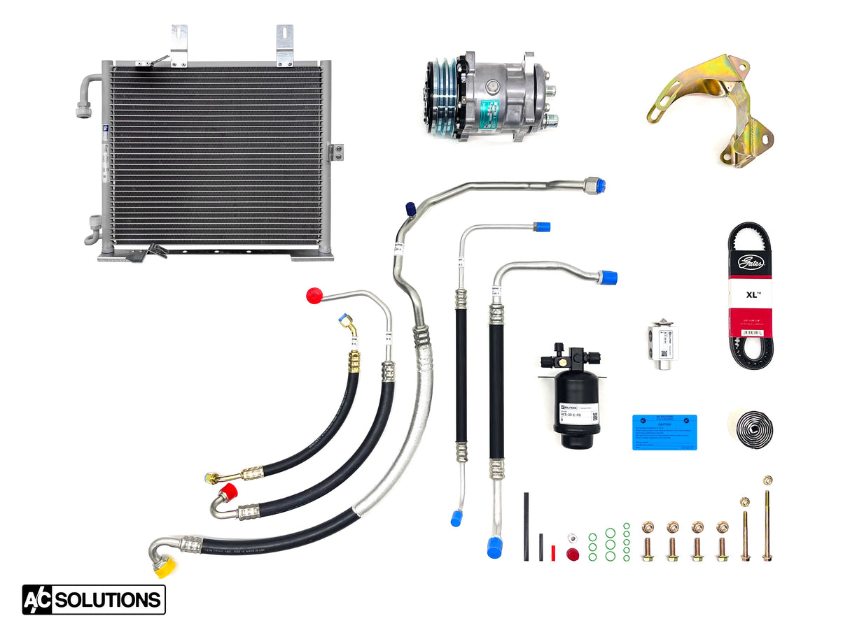 BMW E30 Complete A/C Solutions Conversion Kit (325i, 325e, 325ix, 320is, M3)