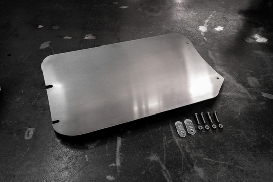 E36 Heater Core Delete Panel-Steel parts-Garagistic 700
