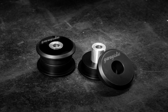 E36/E46 Solid Delrin Rear Trailing Arm Bushings-Delrin Suspension-Delrin (race only)-Garagistic