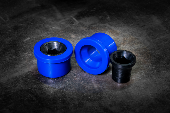 E46 M3 Polyurethane Front Control Arm Bushings-Poly-95a (Track)-Large Hex (24-25mm)-Garagistic