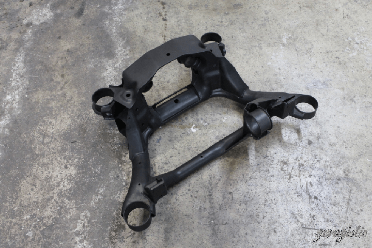 E46 NON-M Reinforced Rear Subframe-Steel parts-Black-I will supply my core upfront-Garagistic