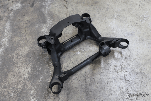 E46 NON-M Reinforced Rear Subframe-Steel parts-Black-I will supply my core upfront-Garagistic 1200