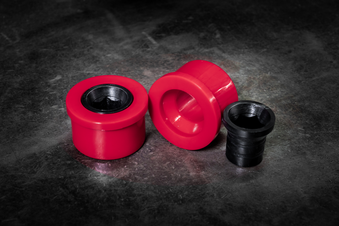 E46 NON-M Solid Front Control Arm Bushings (FCAB)-Delrin Suspension-Large Hex (24-25mm)-80a (Street)-Garagistic