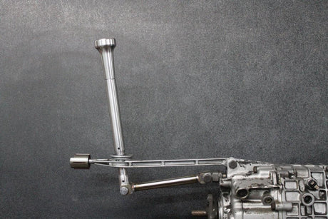 Garagistic BMW "Supreme" Short Shifter - E30, E36, E46, Z3, Z4-Solid mount shifter-Garagistic-Bare-Medium-Aluminum Vintage W/Emblem-Garagistic