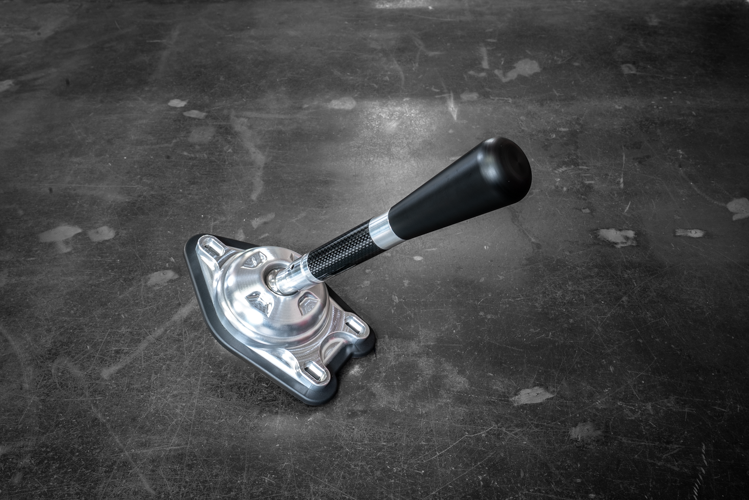 Garagistic Carbon Fiber "Direct Mount" Stage 2 Chassis Short Shifter - E92, E46, E36, E30, E82, Z4, M3-Solid mount shifter-Garagistic-Bare-Short-Delrin Bat-Garagistic