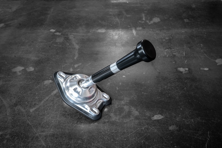 Garagistic Carbon Fiber "Direct Mount" Stage 2 Chassis Short Shifter - E92, E46, E36, E30, E82, Z4, M3-Solid mount shifter-Garagistic-Bare-Short-Delrin Vintage-Garagistic