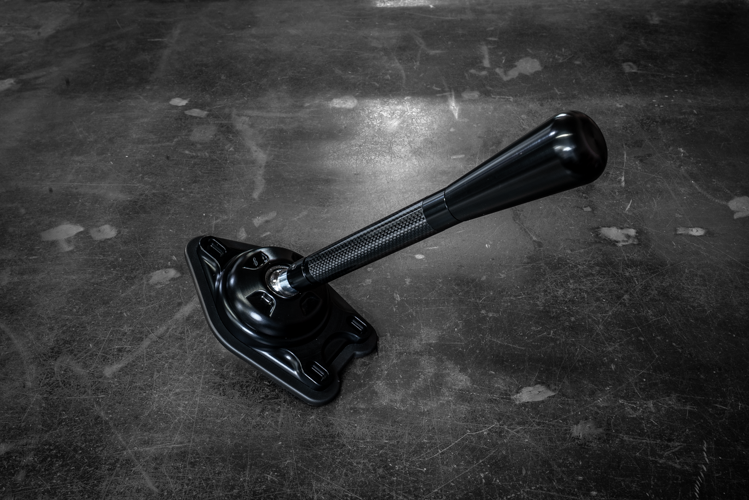 Garagistic Carbon Fiber "Direct Mount" Stage 2 Chassis Short Shifter - E92, E46, E36, E30, E82, Z4, M3-Solid mount shifter-Garagistic-Black Anodized-Medium-Aluminum Bat-Garagistic