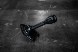 Garagistic Carbon Fiber "Direct Mount" Stage 2 Chassis Short Shifter - E92, E46, E36, E30, E82, Z4, M3-Solid mount shifter-Garagistic-Black Anodized-Medium-Aluminum Standard W/Emblem-Garagistic